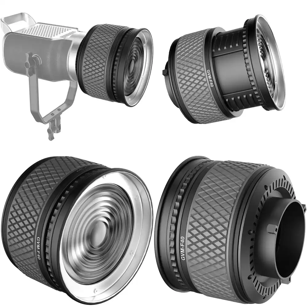 Photography Lighting Design - عدسة فريسنل F40 الرسمية من GVM