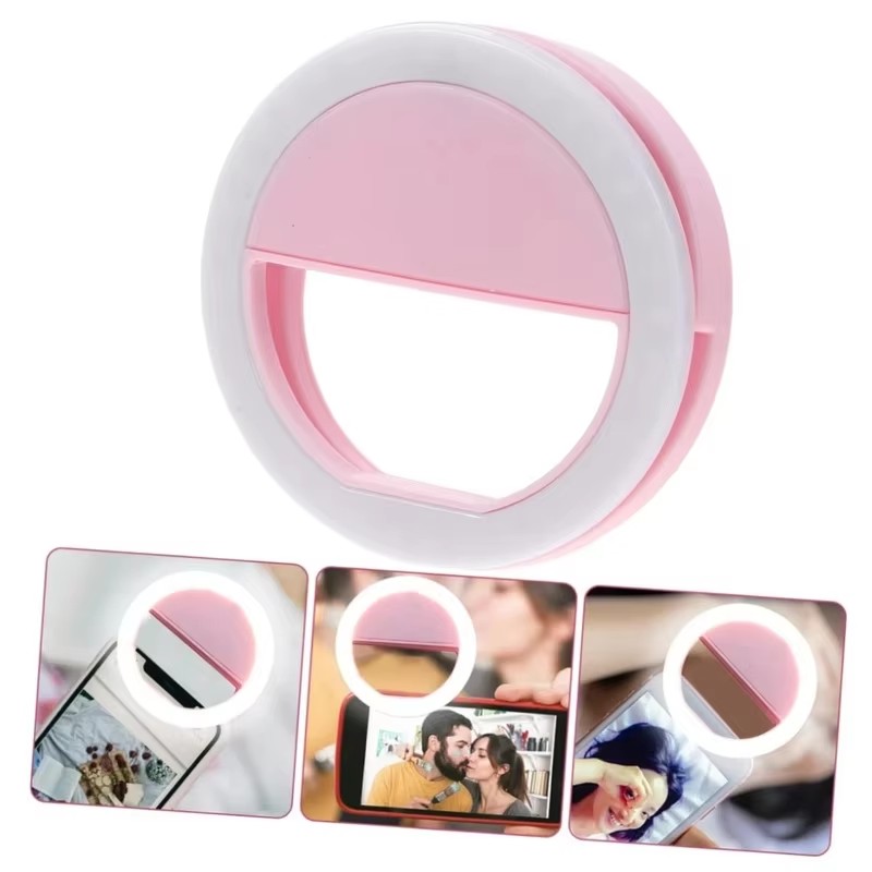 Photography Lighting Tent - 1-4 قطع إضاءة حلقية LED للسيلفي،