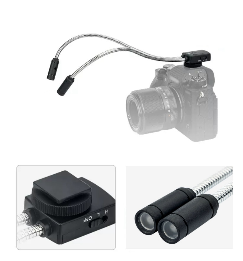 Photography Lighting Position - ملء تصوير كاميرا ماكرو SLR صغيرة