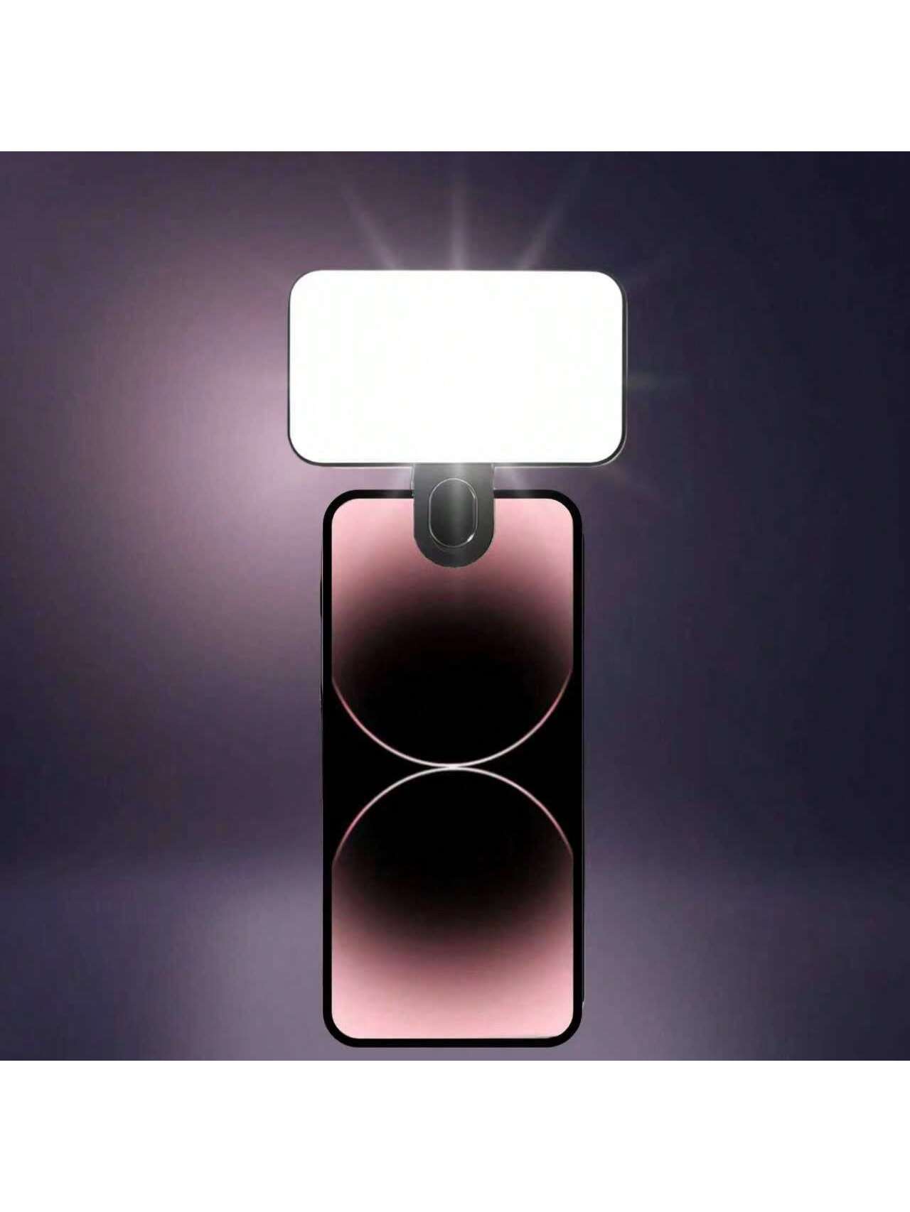 Photography Lighting Tent - مصباح حلقي صغير قابل للشحن مع