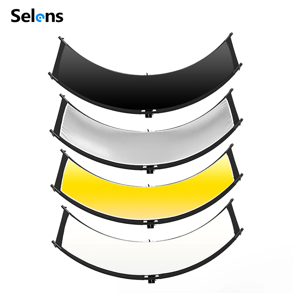 Photography Types Of Lighting - Selens 4-IN-1 U-typed 105x260 سنتيمتر عاكس