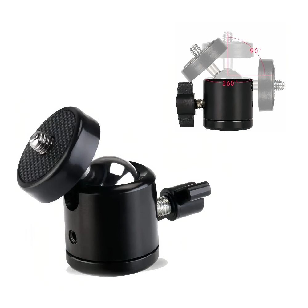 Photography Video Lighting Kit With Adjustable Tripod Stand - Terebento 1/4 ثقب المسمار ترايبود جبل