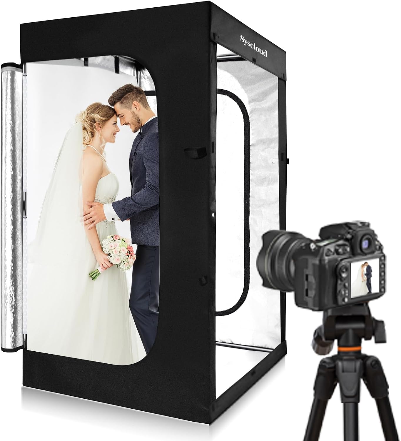 Photography Lighting Tent - خيمة إضاءة LED قابلة للتعتيم لاستوديو