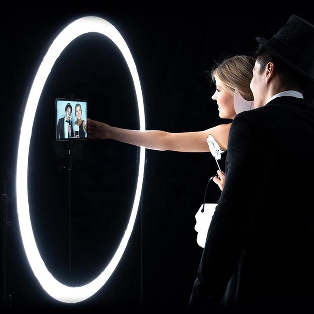 Photography Lighting Video - إضاءة حلقية LED بقوة 120 واط