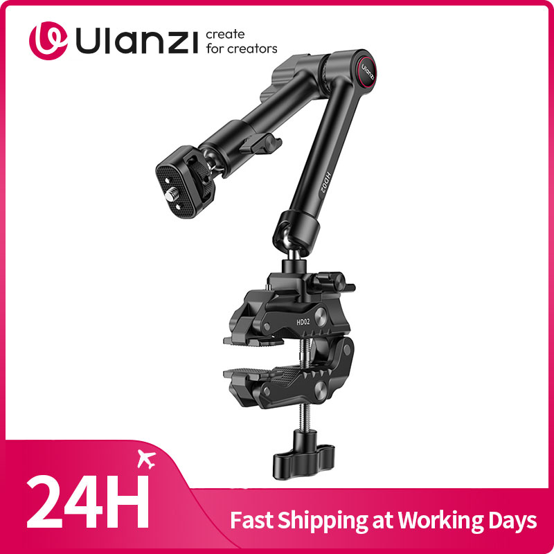 Photography Video Lighting Kit With Adjustable Tripod Stand - Ulanzi HD02 ماجيك آرم كيت 10