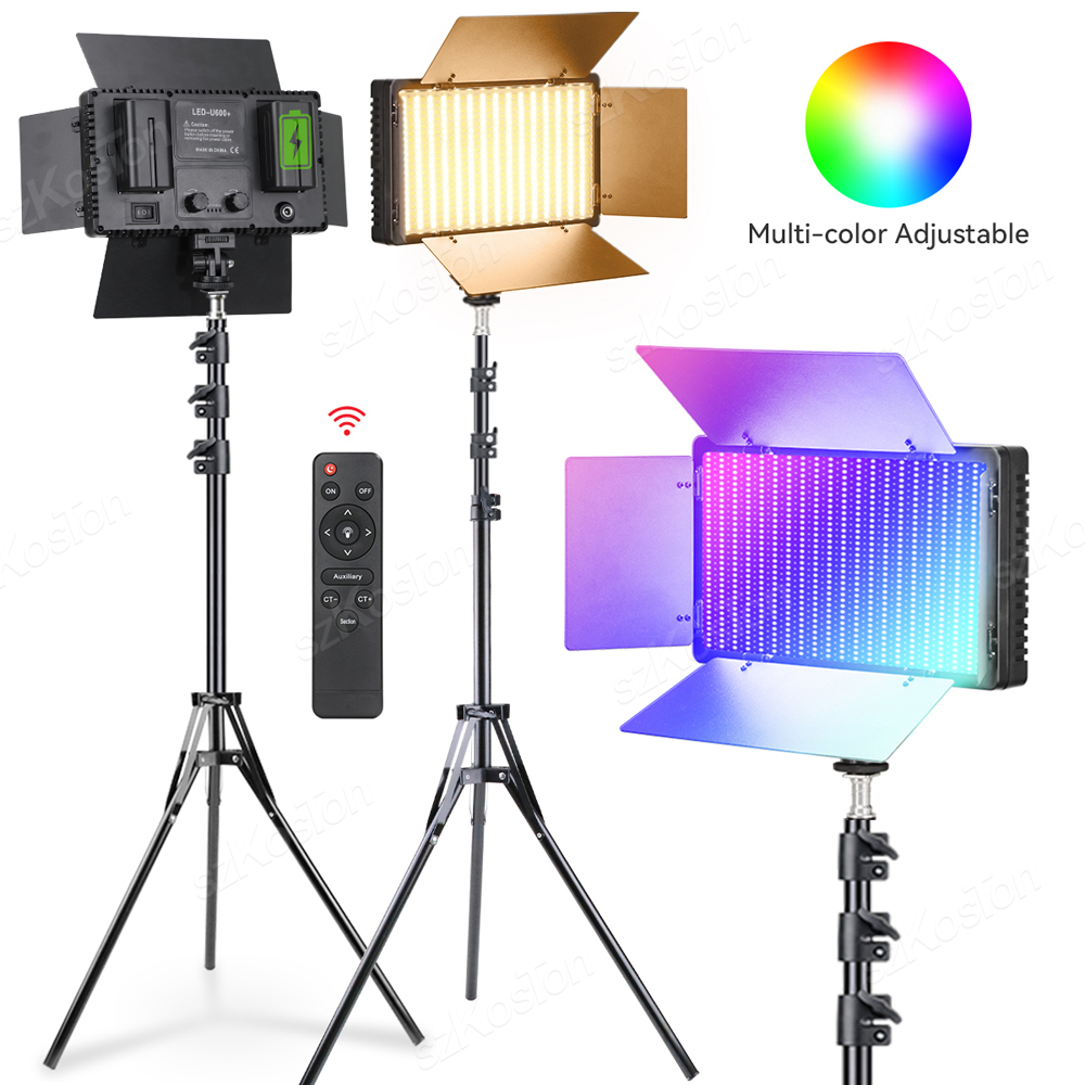 Photography Lighting Board - لوحة إضاءة التعبئة LED للتصوير RGB