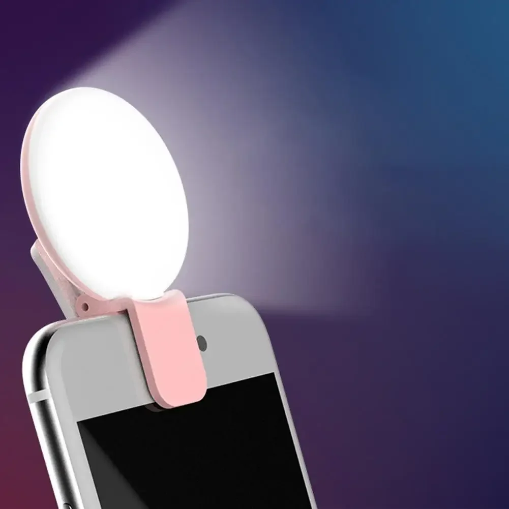 Photography Lighting Tent - الهاتف المحمول LED Selfie Ring Light