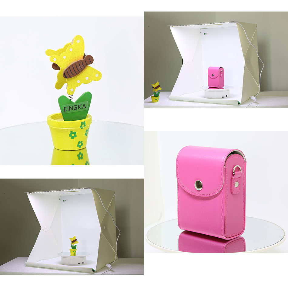 Photography Lighting White Background - صندوق إضاءة ناعم قابل للطي مع