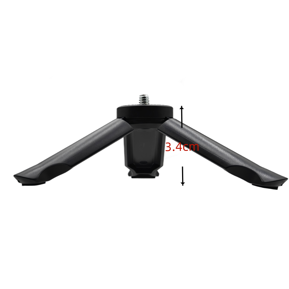 حامل ثلاثي القوائم صغير مع برغ - مراجعة Photography Video Lighting Kit With Adjustable Tripod Stand وسعره