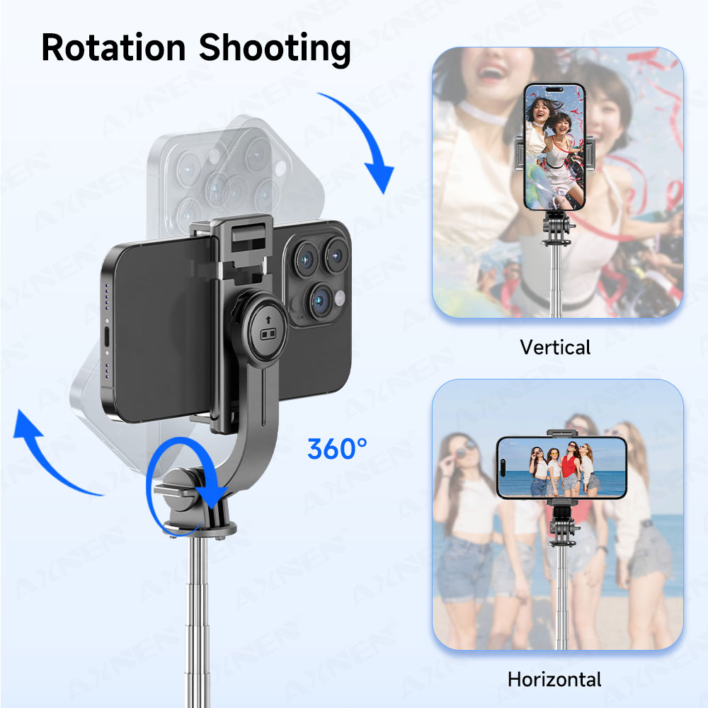 حامل ثلاثي القوائم لعصا السيلف - مراجعة Photography Video Lighting Kit With Adjustable Tripod Stand وسعره
