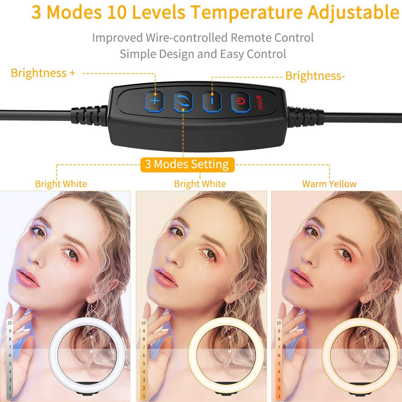 مصباح حلقي LED للتصوير الذاتي  - مراجعة Photography Lighting Tent وسعره