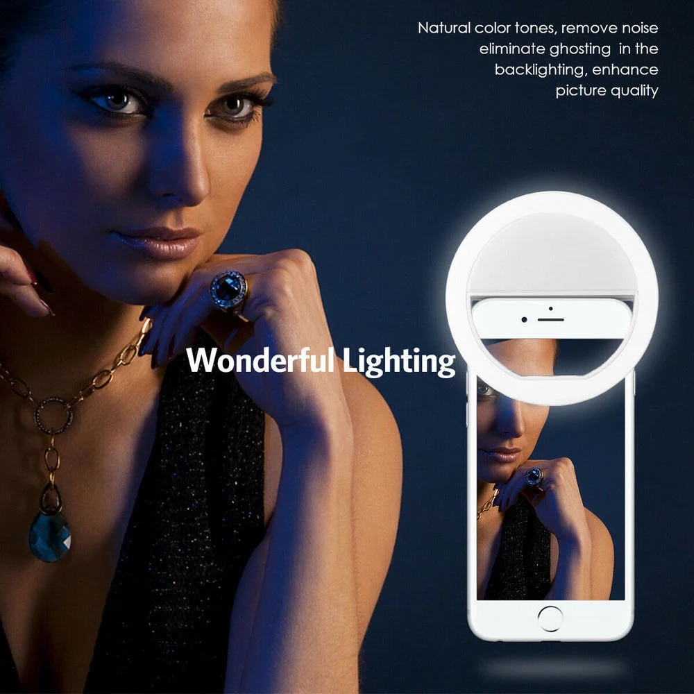 حلقة سيلفي ليد قابلة لإعادة ال - مراجعة Photography Lighting Tent وسعره