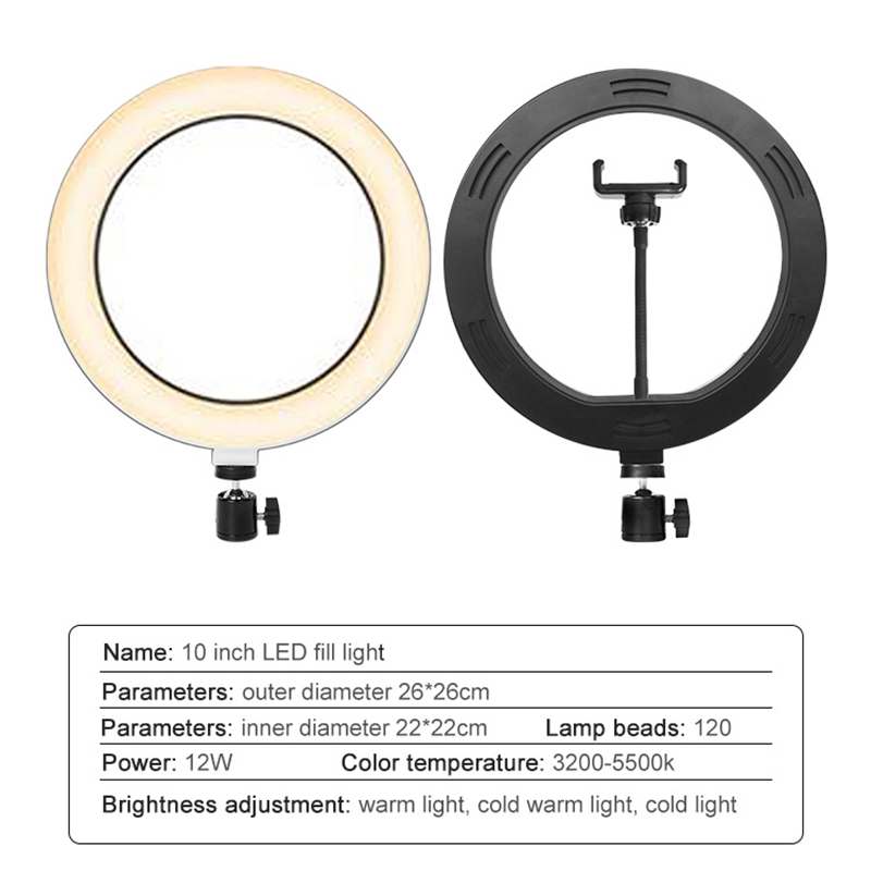 حلقة ضوء دائرية Led للتصوير ال - مراجعة Photography Lighting Tent وسعره