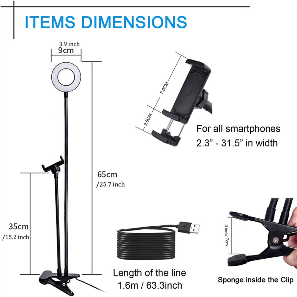 حامل هاتف محمول مرن عالمي مع ض - مراجعة Photography Lighting Tent وسعره