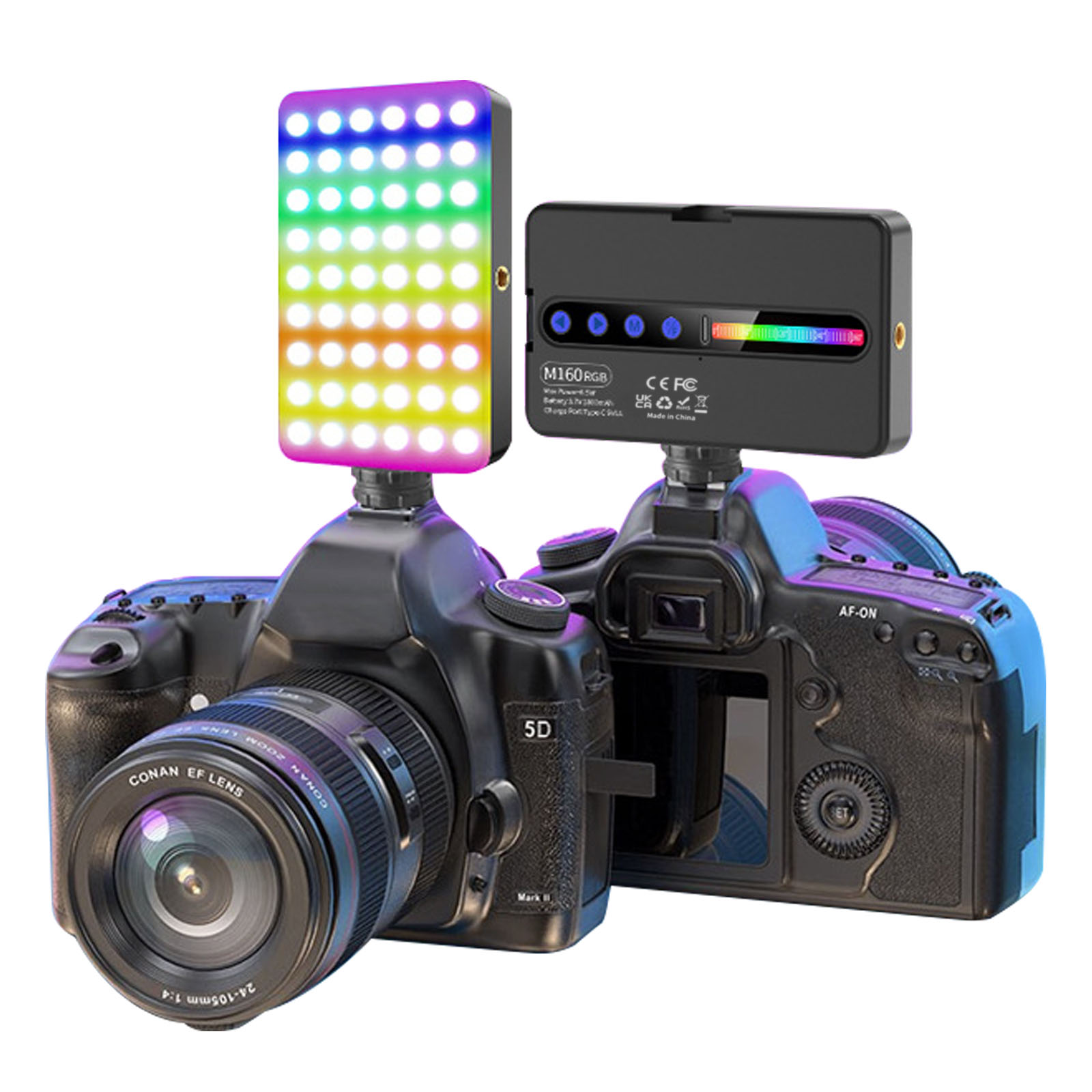 ضوء فيديو LED RGB بقوة 6.5 واط - مراجعة Photography Types Of Lighting وسعره