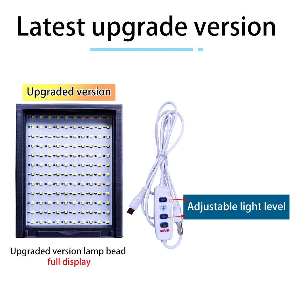 ل بامبو مختبر ليثوفان Led لوحة - مراجعة Photography Lighting Board وسعره