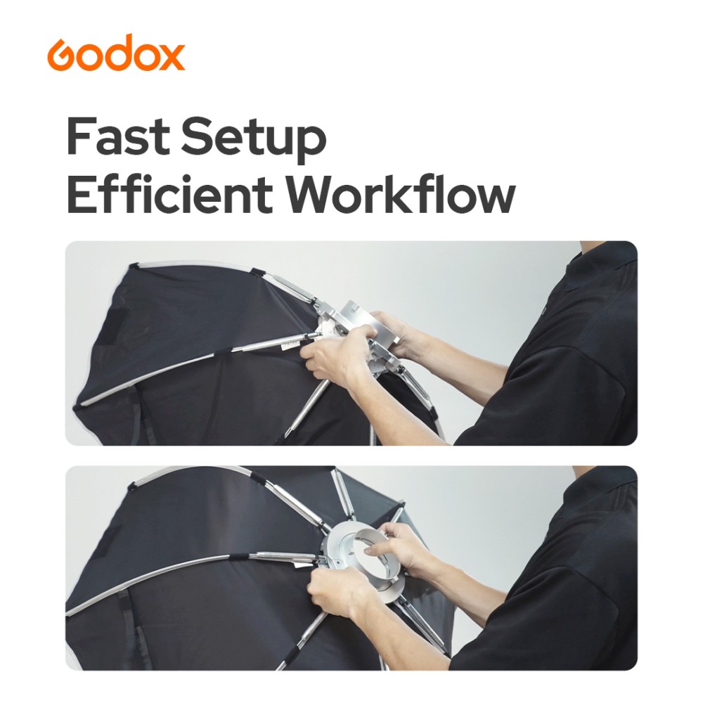 Godox EazyFlow Bty 65S/85S طبق - مراجعة Photography Lighting Godox وسعره