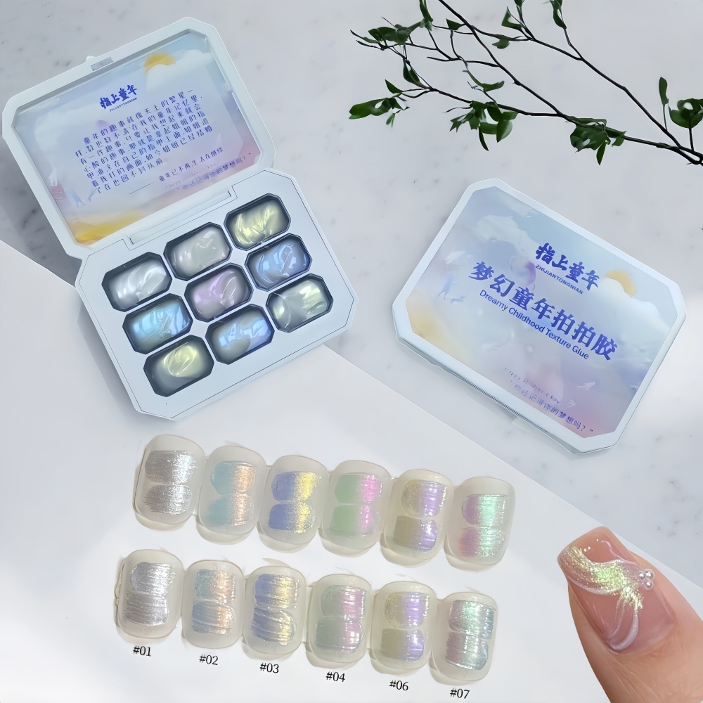 طلاء أظافر جل جديد بـ 9 ألوان  - مراجعة Photography Lighting Gels وسعره