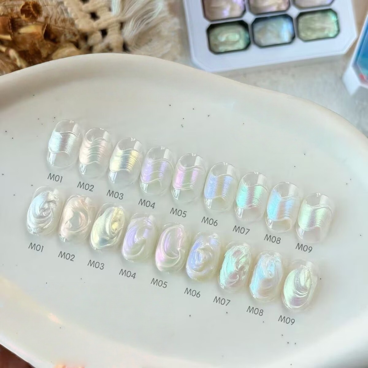 طلاء أظافر جل جديد بـ 9 ألوان  - مراجعة Photography Lighting Gels وسعره