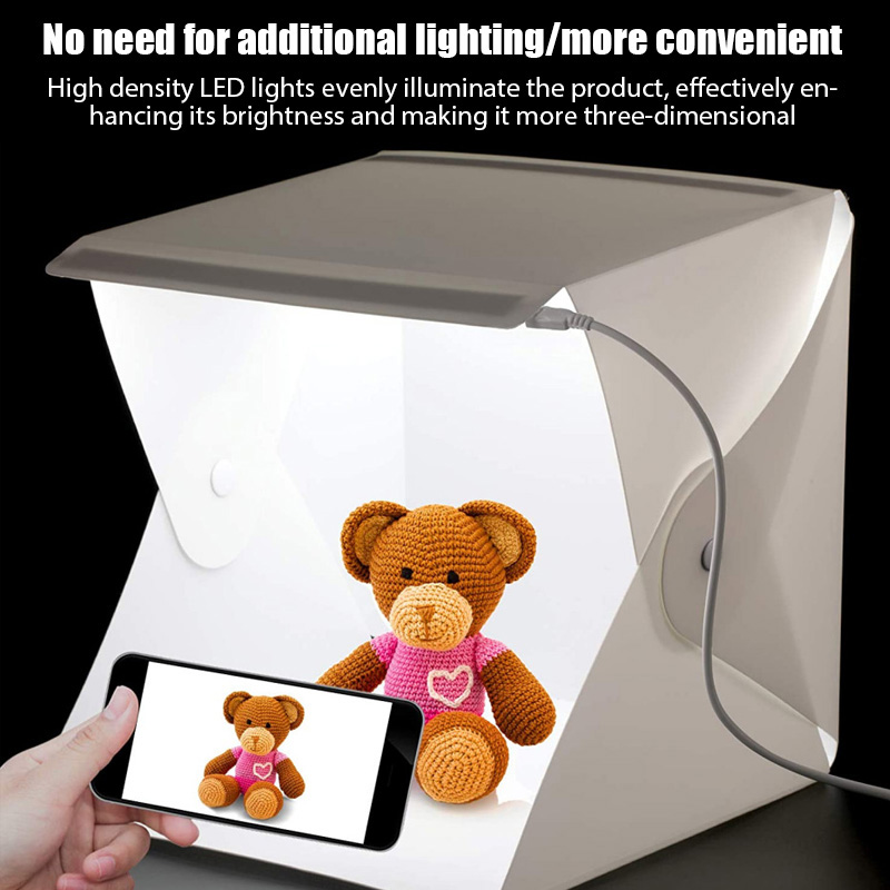 صندوق الضوء صندوق إضاءة صغير ا - مراجعة Photography Lighting Tent وسعره
