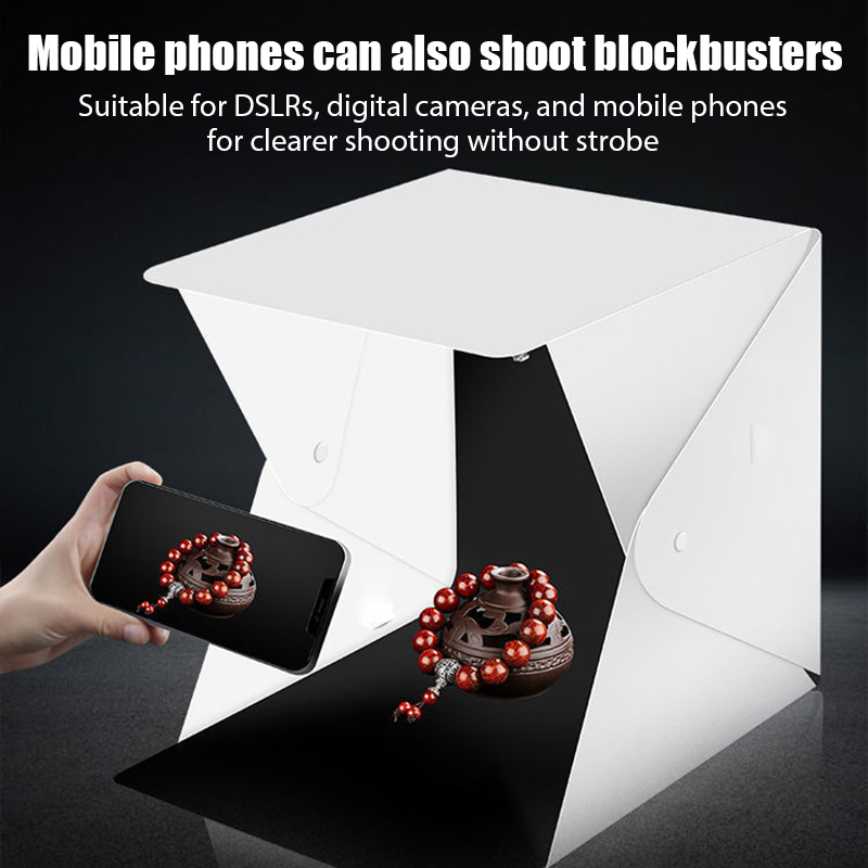 صندوق الضوء صندوق إضاءة صغير ا - مراجعة Photography Lighting Tent وسعره