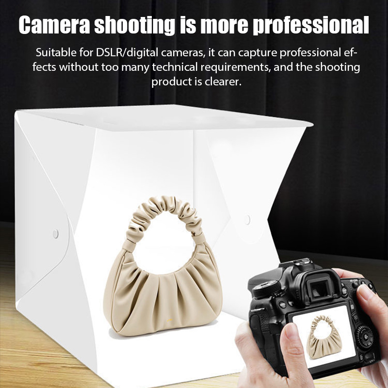 صندوق الضوء صندوق إضاءة صغير ا - مراجعة Photography Lighting Tent وسعره
