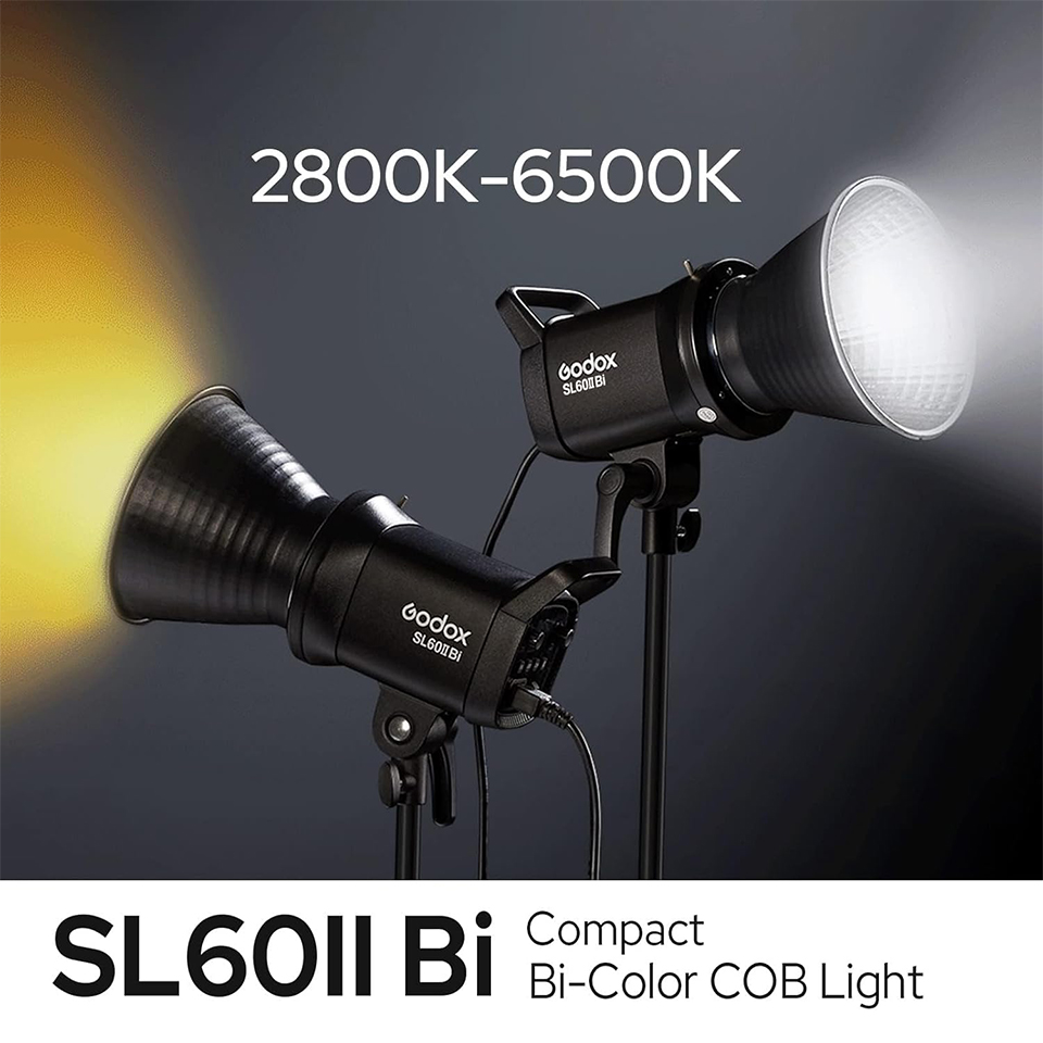 ضوء فيديو LED ثنائي اللون Godo - مراجعة Photography Lighting Godox وسعره