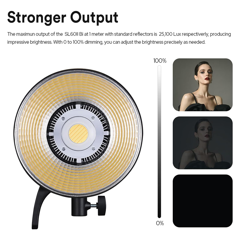 ضوء فيديو LED ثنائي اللون Godo - مراجعة Photography Lighting Godox وسعره