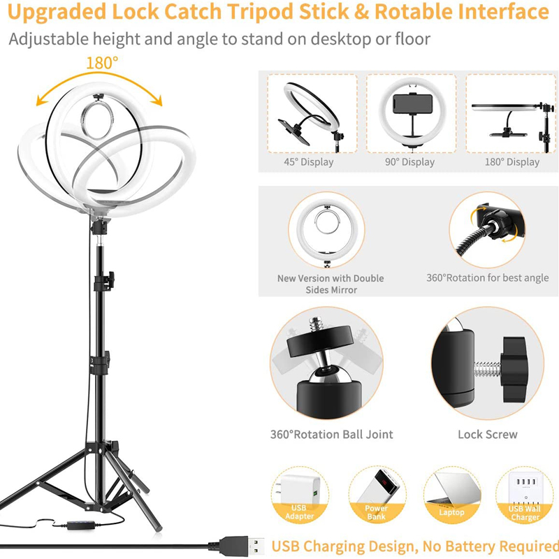 ضوء فيديو دائري LED قابل للتعت - مراجعة Photography Lighting Tent وسعره