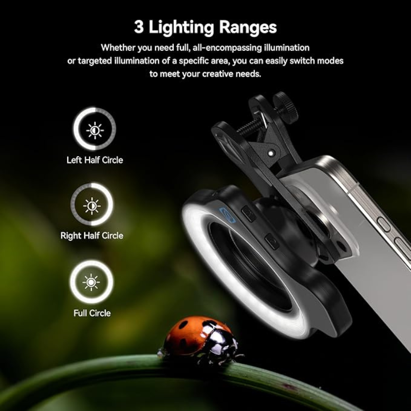 ضوء تعبئة التصوير الماكرو: مصم - مراجعة Photography Lighting Design وسعره