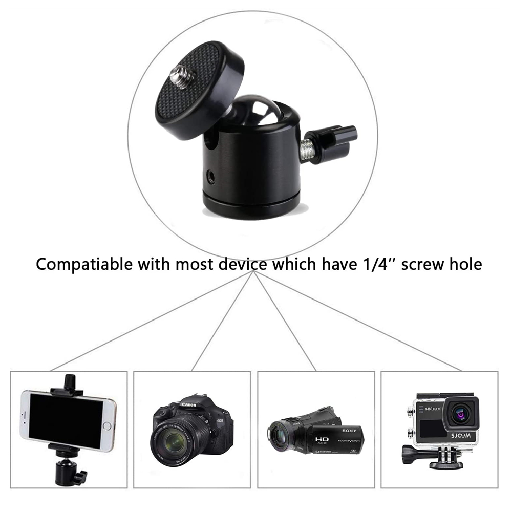 Terebento 1/4 ثقب المسمار تراي - مراجعة Photography Video Lighting Kit With Adjustable Tripod Stand وسعره