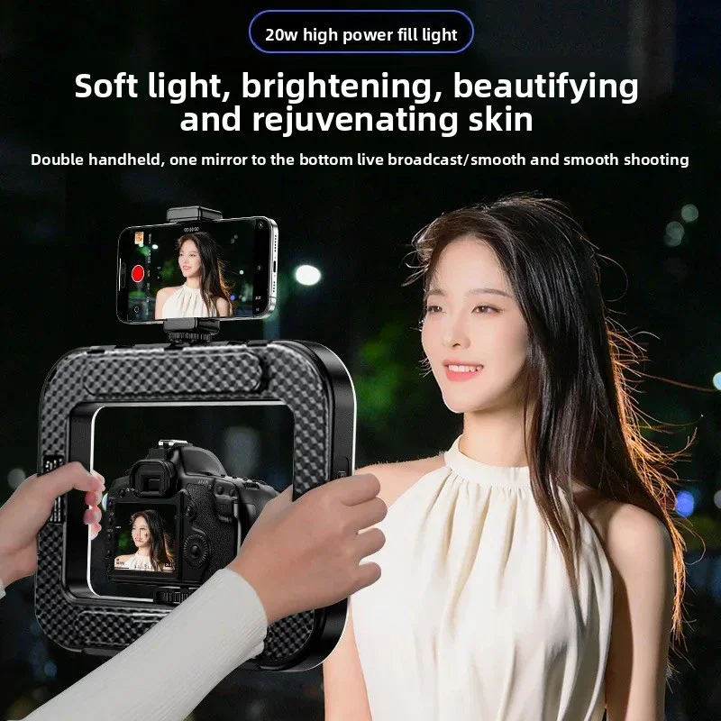 ضوء LED حلقي محمول باليد جديد  - مراجعة Photography Lighting Tent وسعره