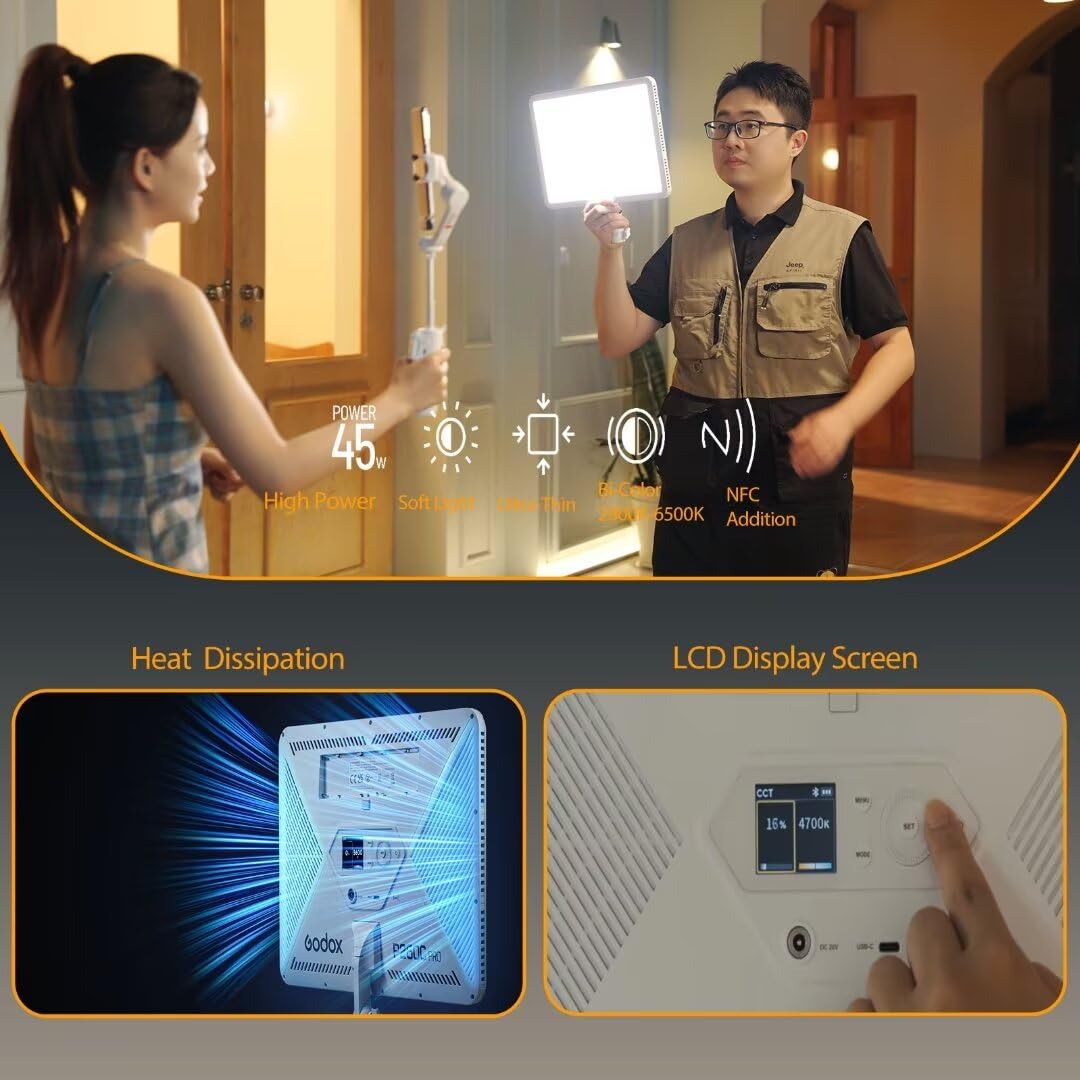 Godox P260C Pro LED لوحة إضاءة - مراجعة Photography Lighting Godox وسعره