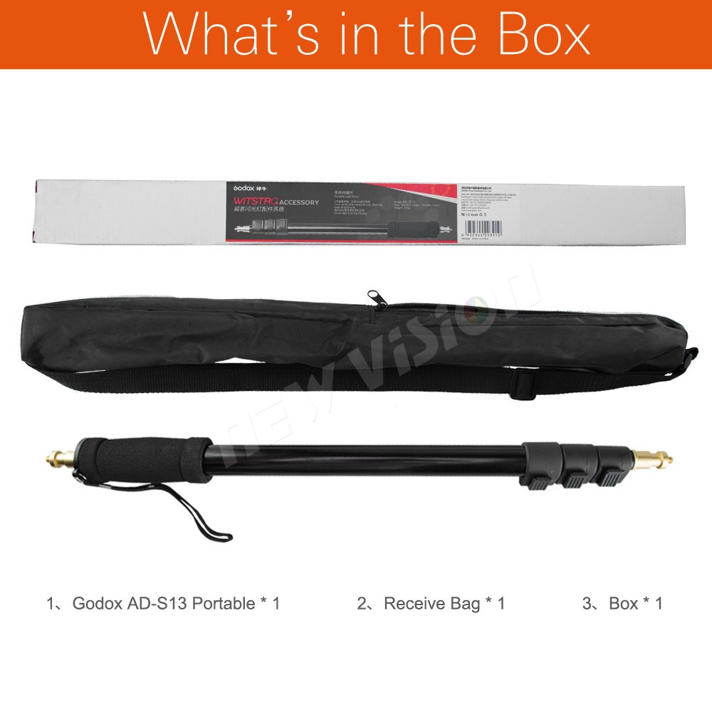 Godox ضوء بوم القطب عصا AD-S13 - مراجعة Photography Lighting Kit Godox وسعره