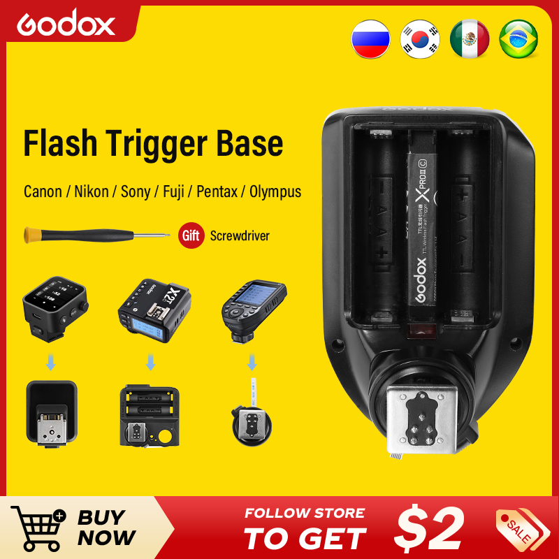 Godox X2T Trigger Hot Shoe XPR - مراجعة Photography Lighting Kit Godox وسعره