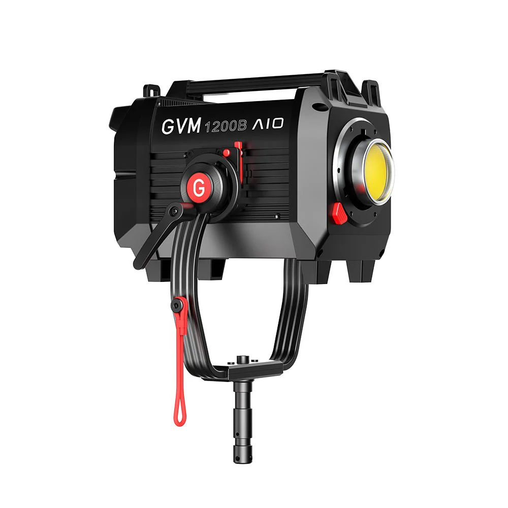 ضوء LED مستمر GVM SD1200B AIO  - مراجعة Photography Lighting Video وسعره