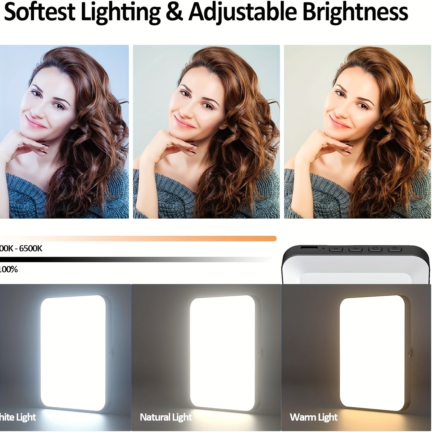 1 قطعة ضوء سيلفي LED مغناطيسي  - مراجعة Photography Lighting Video وسعره