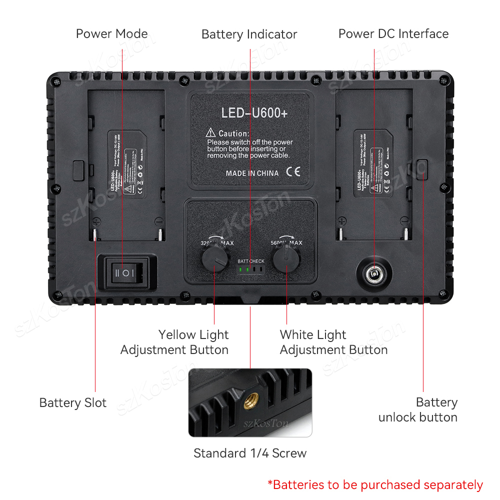 لوحة إضاءة التعبئة LED للتصوير - مراجعة Photography Lighting Board وسعره