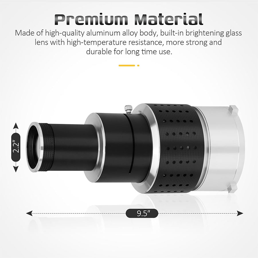 طقم سنوت بصري مخروطي لأضواء كا - مراجعة Photography Lighting Kit Godox وسعره
