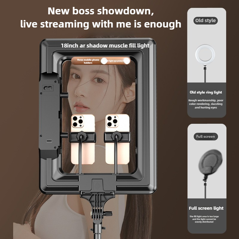 2.1 متر ضوء لينة الهاتف البث ا - مراجعة Photography Lighting Position وسعره